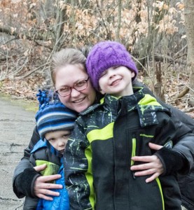 jess and kids